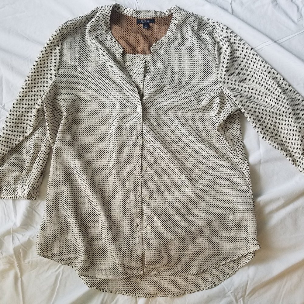 Womens' Antilia Femme Size XL Button-Down Blouse